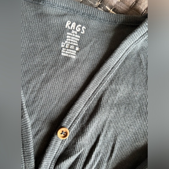 🇺🇸 Rags to raches slate cardigan 3/4Y - Picture 4 of 4